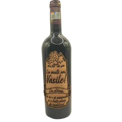 Vasile, la multi ani , editie limitata, demisec, 750ml, 13.5% alcool